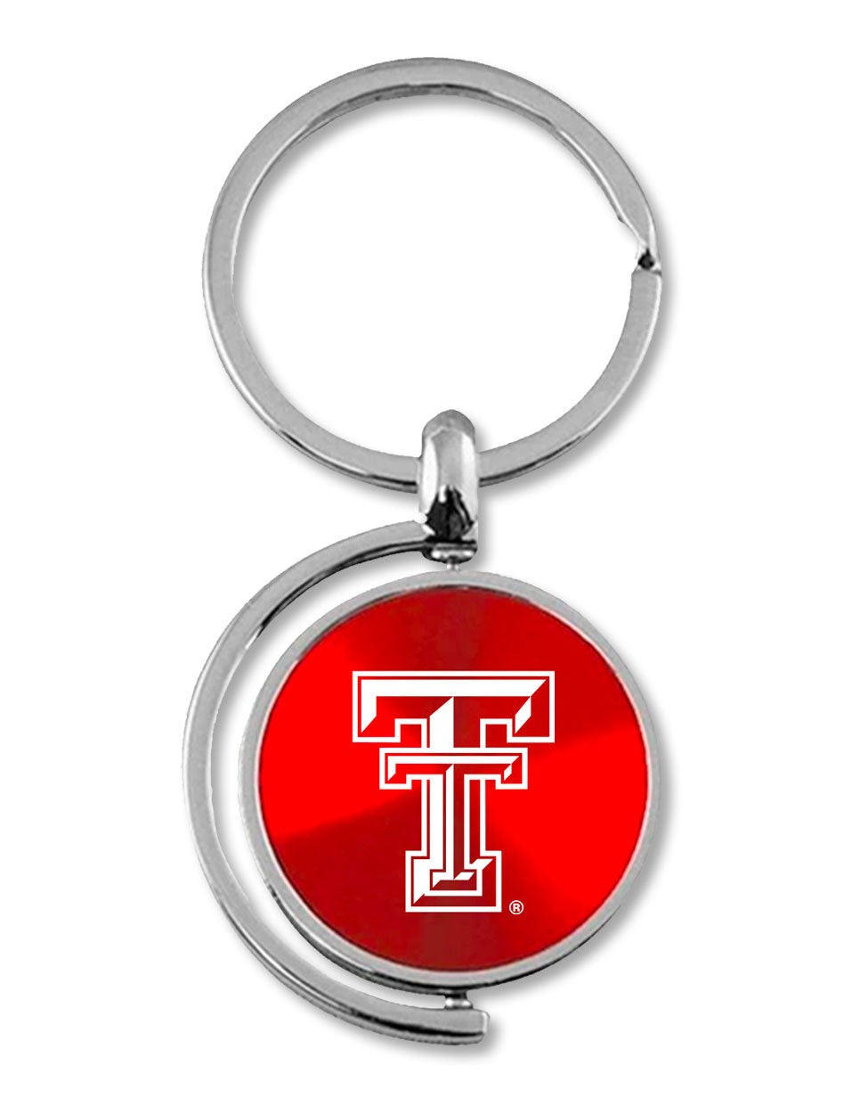 Texas Tech Double T "Spinner Effect" Keychain