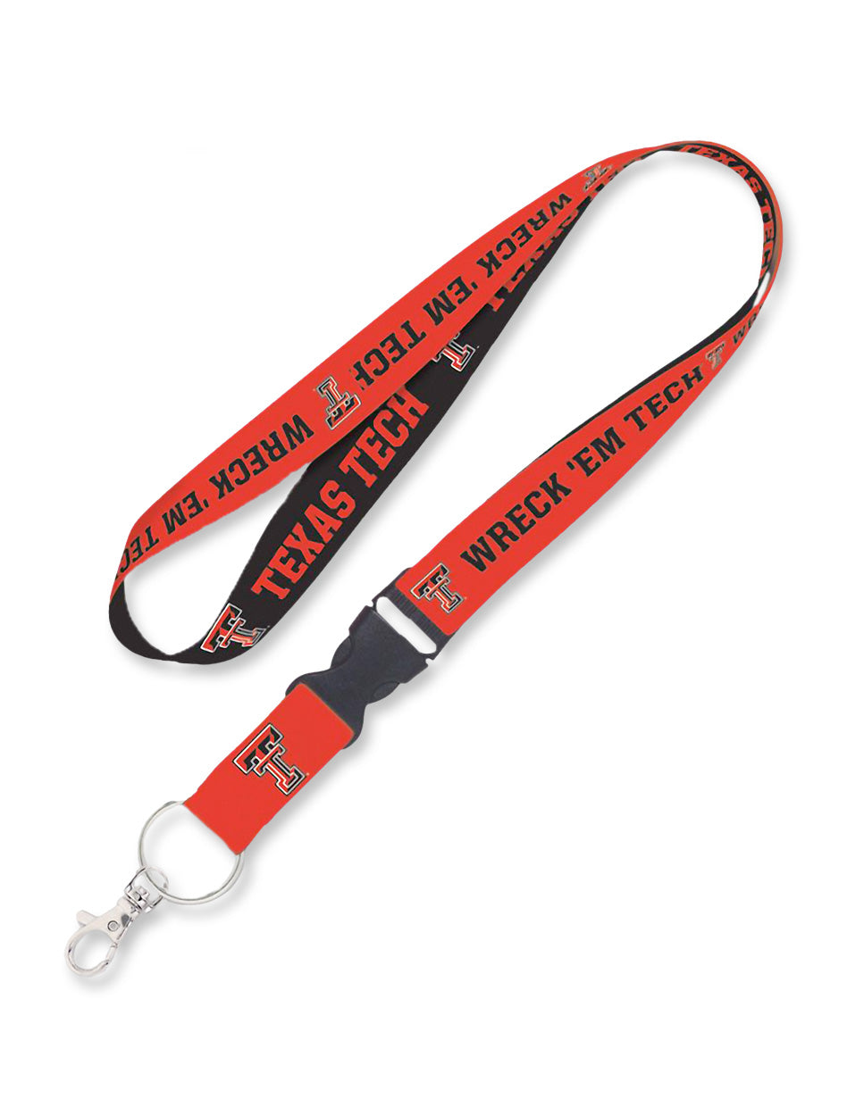 Texas Tech Wreck' Em Tech Reversible Lanyard