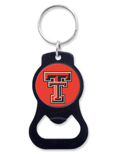 Texas Tech Double T 2-Tone Bottle Opener Keychain