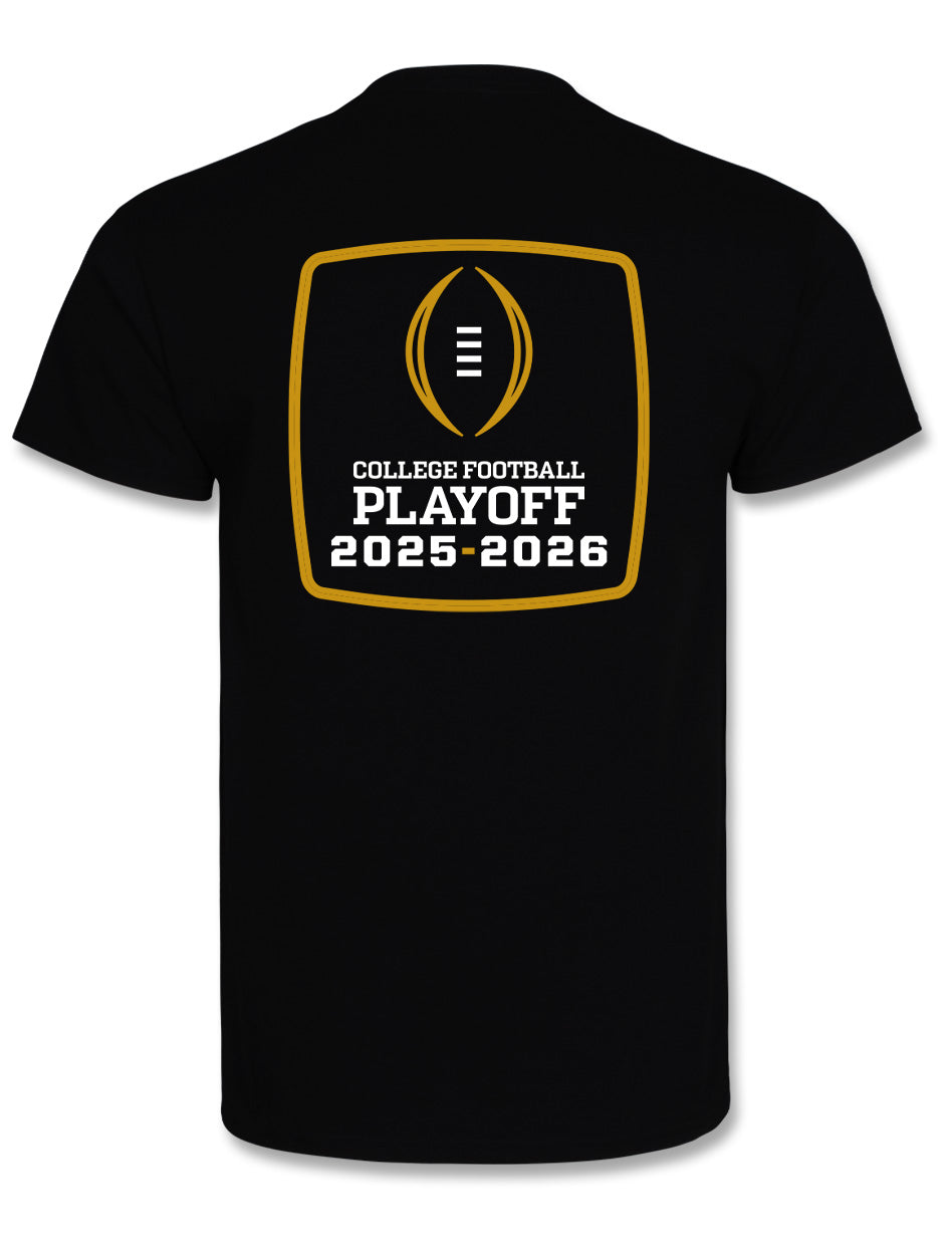 Texas Tech 2025 CFP - T-Shirt - Kick Deep - BLACK