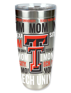 Texas Tech "All Over Mom" 20 oz Travel Tumbler