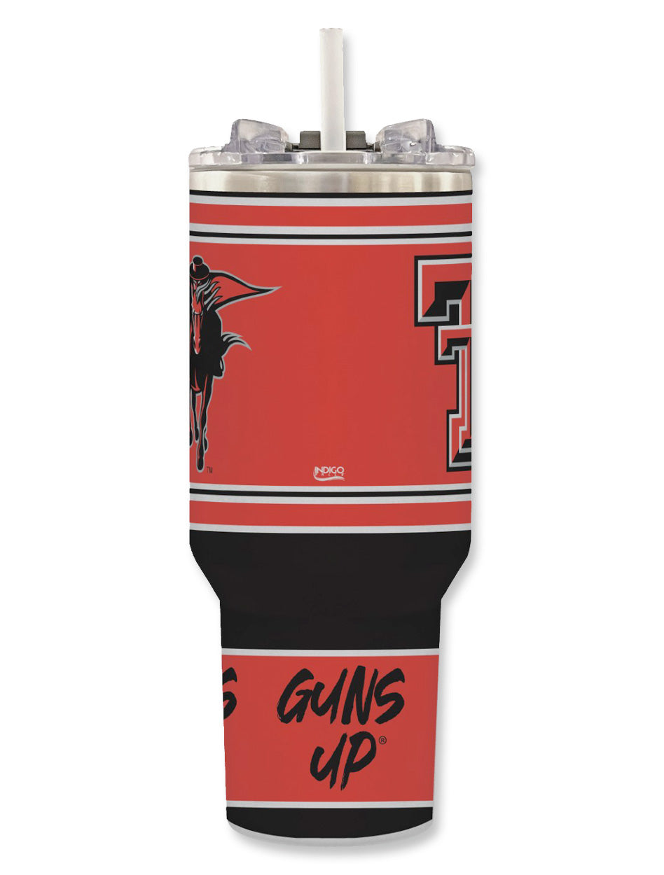 Texas Tech "Rocky" 40 oz Tumbler with Handle
