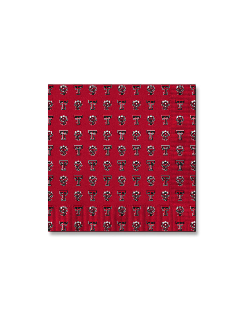 Texas Tech Raider Red Custom 25pk Napkins
