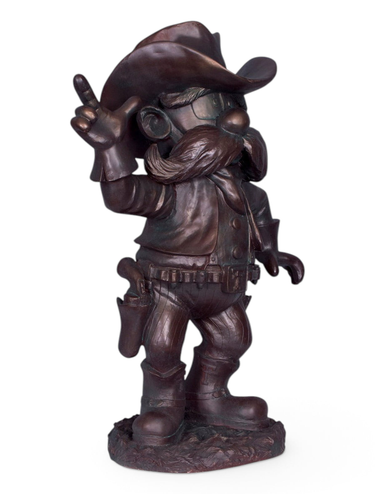 Large Texas Tech Raider Red Bronze Statue – In use