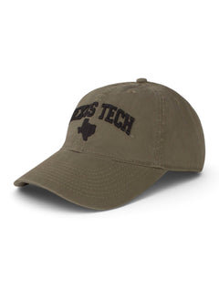 Legacy Texas Tech Arch Over Texas Silhouette Adjustable Cap – Charcoal image 5 view