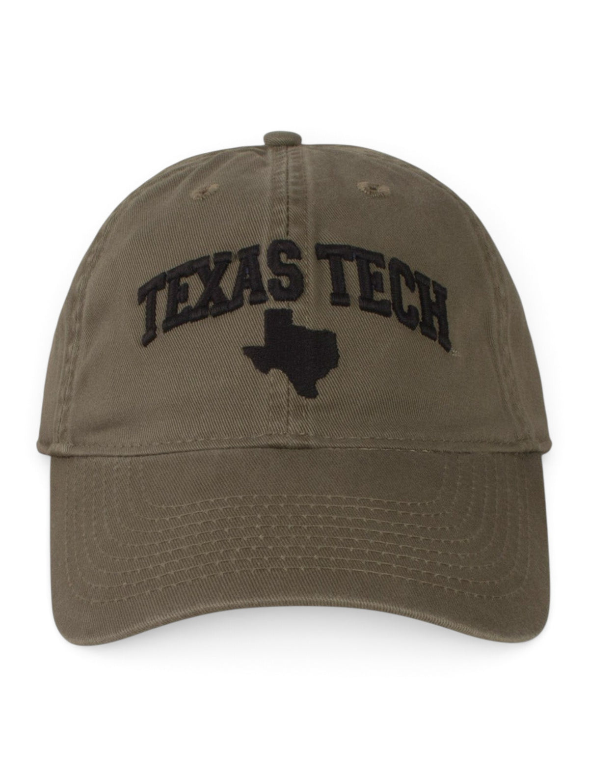 Legacy Texas Tech Arch Over Texas Silhouette Adjustable Cap – Charcoal image 7 view