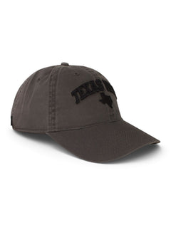 Legacy Texas Tech Arch Over Texas Silhouette Adjustable Cap – Charcoal side view