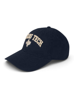 Legacy Texas Tech Arch Over Texas Silhouette Adjustable Cap – Front view
