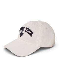 Legacy Texas Tech Arch Over Texas Silhouette Adjustable Cap – White front view