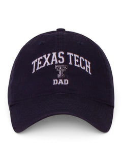 Legacy Texas Tech Dad Adjustable Navy Cap – Back view