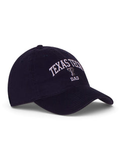 Legacy Texas Tech Dad Adjustable Navy Cap – Side view