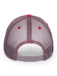 Legacy Texas Tech "Dashboard" Trucker Red Mesh Cap – Image 4 view