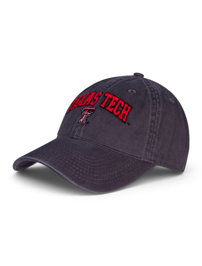 Legacy Texas Tech "Main Event" Grey Adjustable Cap – Front view