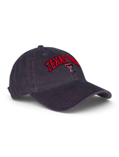 Legacy Texas Tech "Main Event" Grey Adjustable Cap – Side view