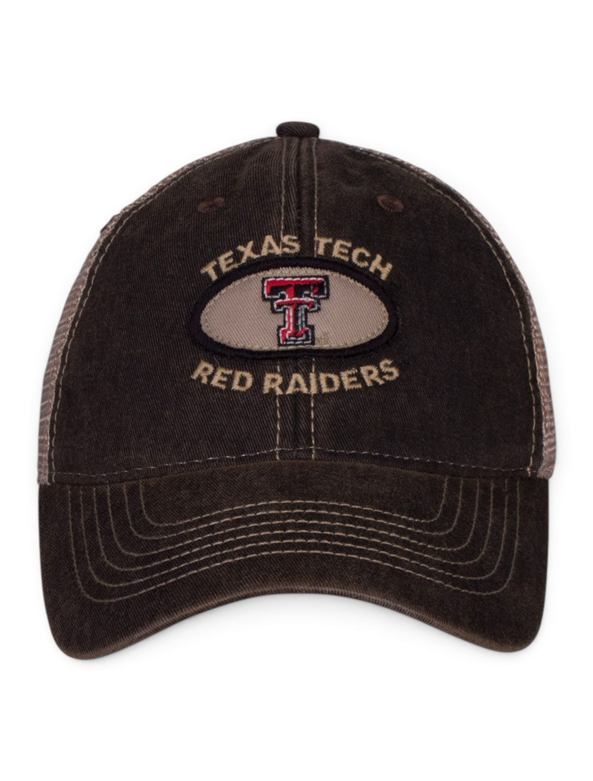 Legacy Texas Tech "Mesh Trucker" Snapback Cap – Back view