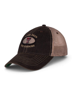 Legacy Texas Tech "Mesh Trucker" Snapback Cap – Front view