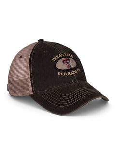 Legacy Texas Tech "Mesh Trucker" Snapback Cap – Side view