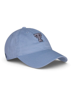 Legacy Texas Tech Mini Double T Women's Adjustable Cap – Blue side view
