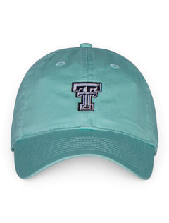 Legacy Texas Tech Mini Double T Women's Adjustable Cap – Mint back view