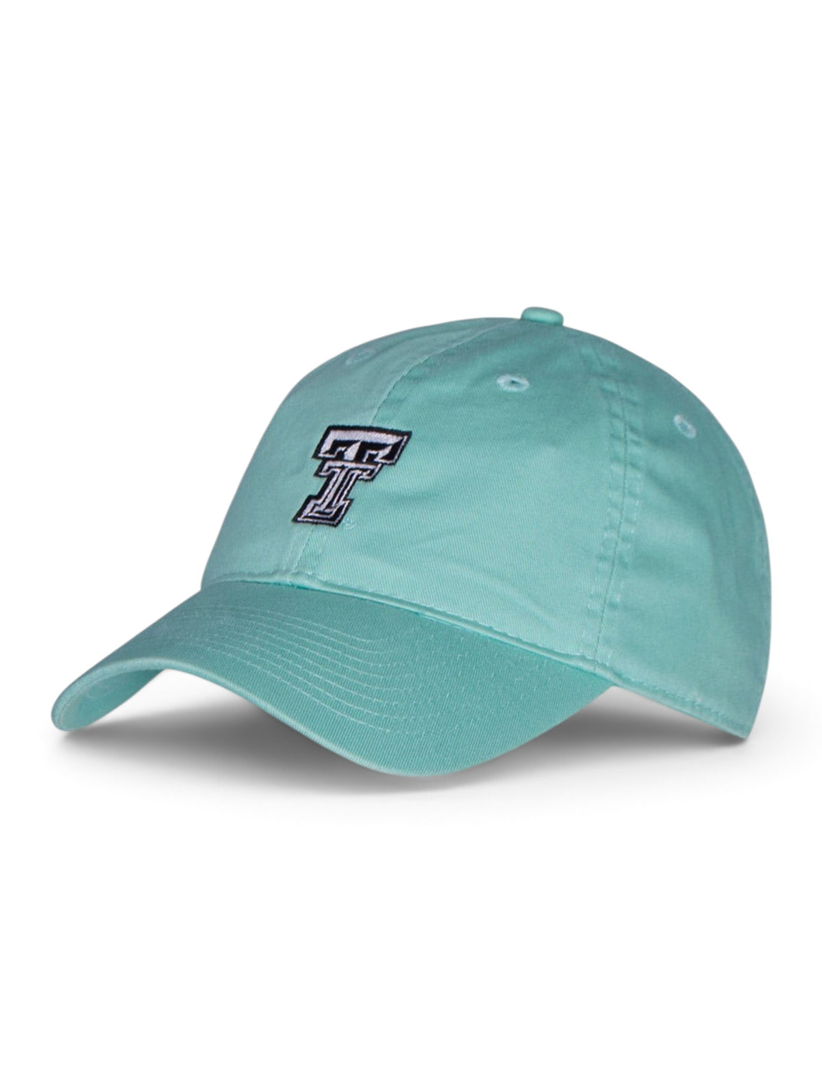 Legacy Texas Tech Mini Double T Women's Adjustable Cap – Mint front view