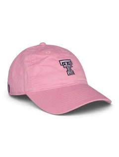 Legacy Texas Tech Mini Double T Women's Adjustable Cap – Pink side view