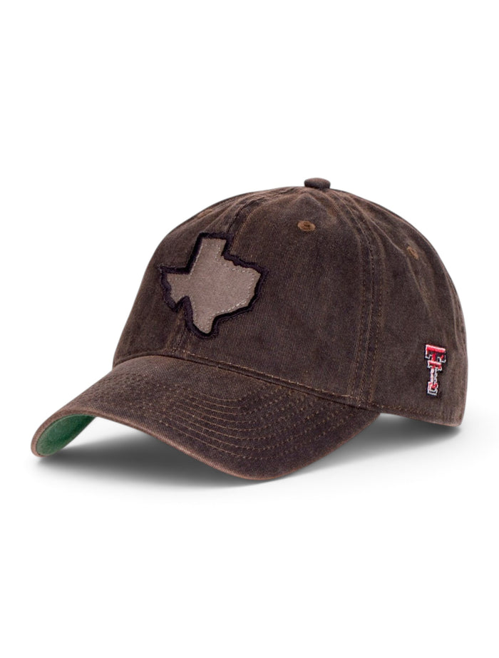 Legacy Texas Tech "Old Favorite" Brown Snapback Cap – Front view