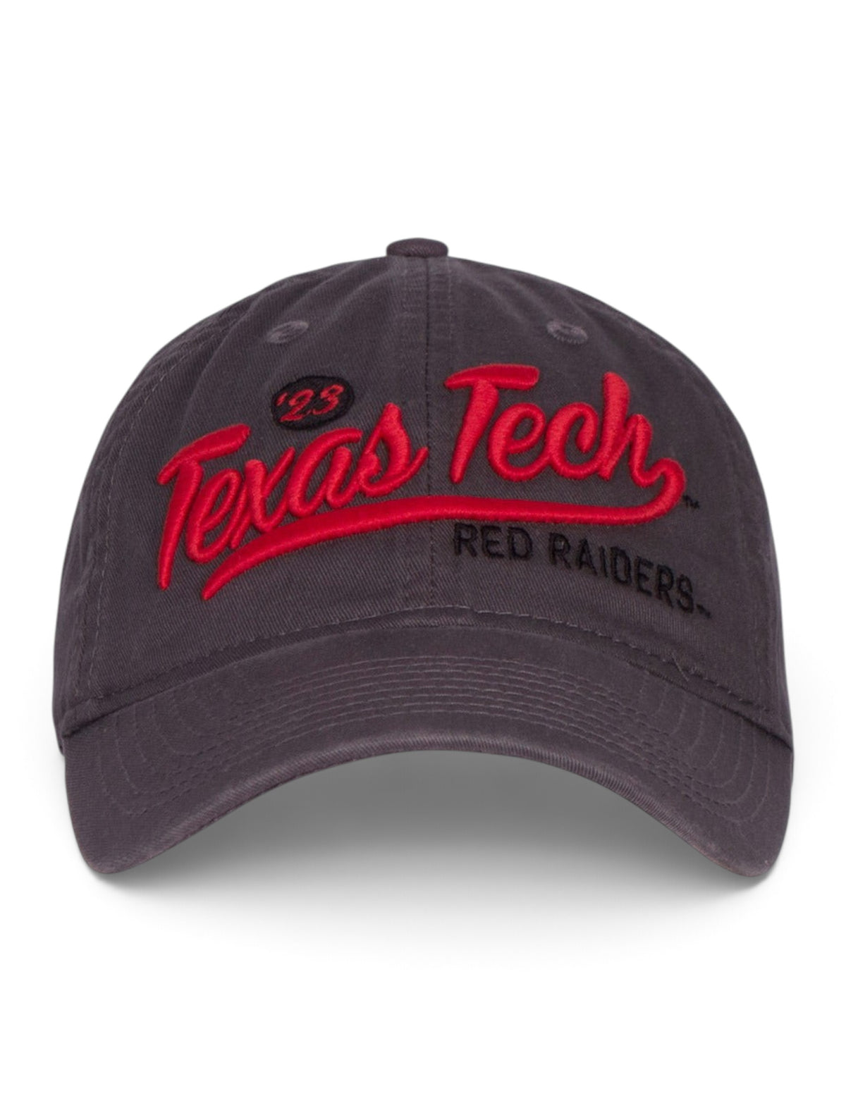 Legacy Texas Tech "Plotter" Grey Adjustable Cap – Back view