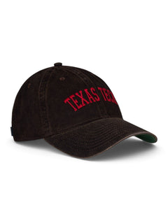 Legacy Texas Tech "Radius" Scarlet Arch on Snapback Cap – Side view