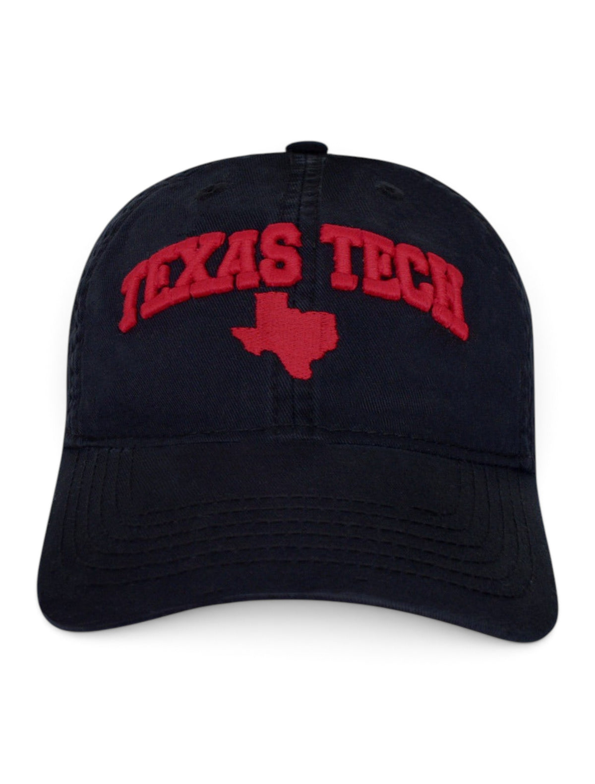 Legacy Texas Tech Red Raiders Arch Over Texas Adjustable Cap – Back view