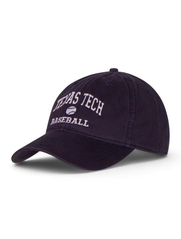 Legacy Texas Tech Red Raiders Baseball Adjustable Navy Cap – Front view
