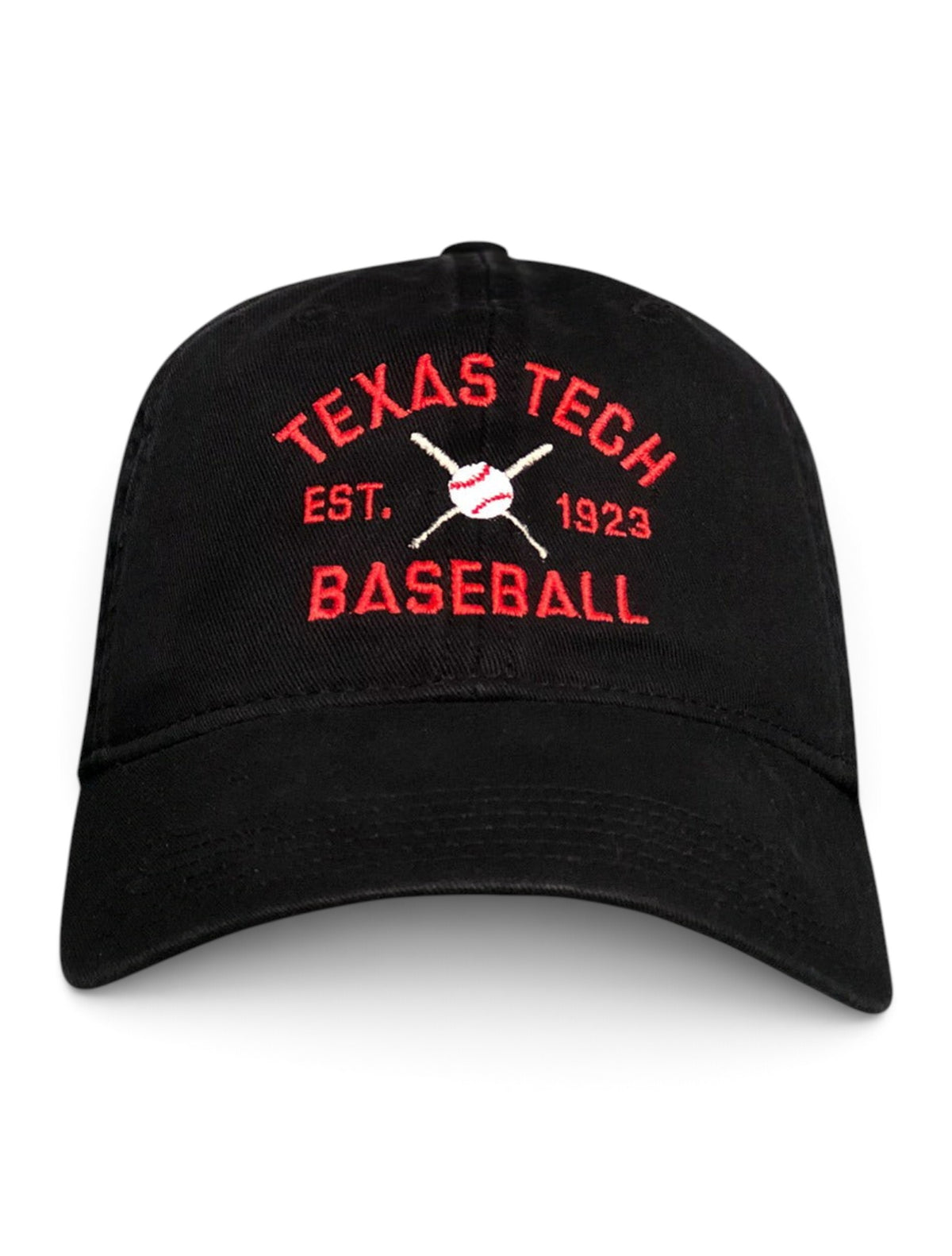 Legacy Texas Tech Red Raiders Cross Bats Adjustable Cap – Back view