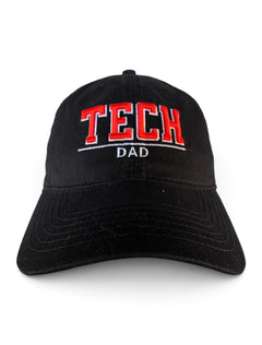 Legacy Texas Tech Red Raiders Dad TECH Block Adjustable Cap – Front view