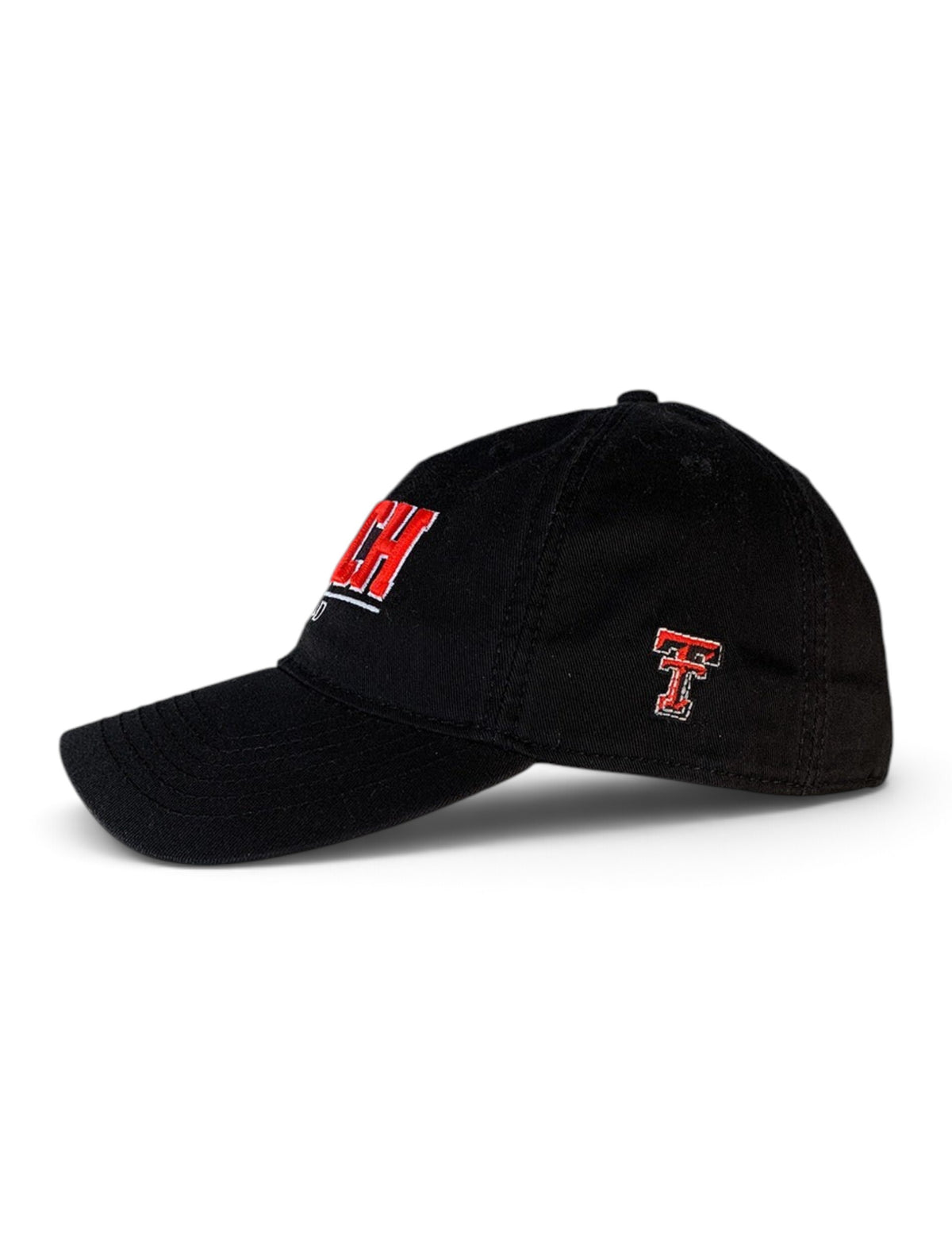 Legacy Texas Tech Red Raiders Dad TECH Block Adjustable Cap – Side view
