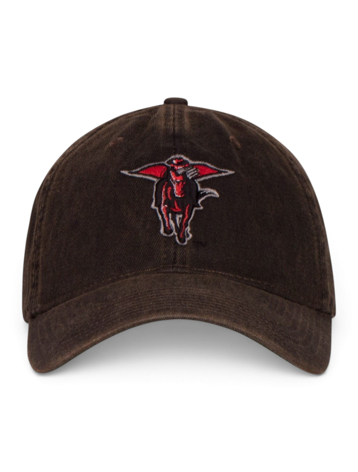 Legacy Texas Tech Red Raiders Rustic Masked Rider Snapback Cap – Back view