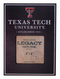 Legacy Texas Tech Red Raiders Texas Tech 4" x 4" Vertical Photo Frame – Front view