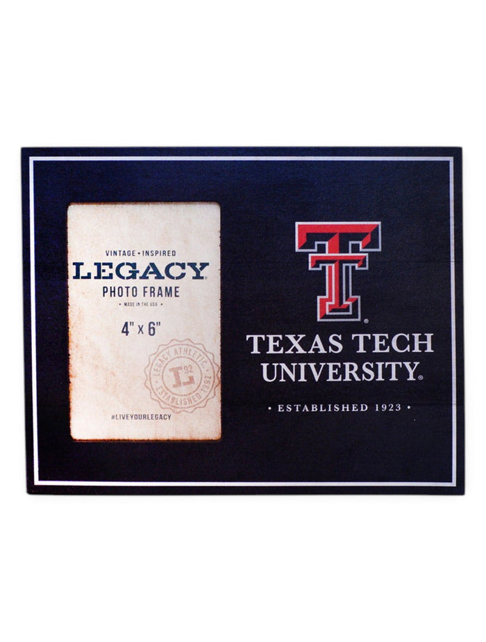 Legacy Texas Tech Red Raiders Texas Tech 4" x 6" Vertical Photo Frame – Front view