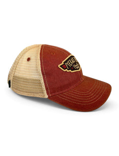 Legacy Texas Tech Red Raiders "The Wings" YOUTH Trucker Snapback Cap – Back view