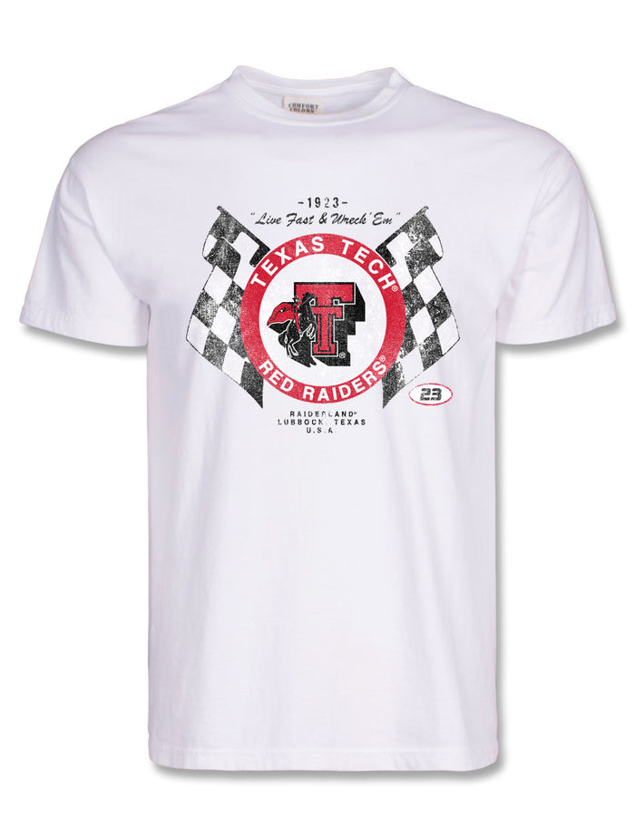 Texas Tech "Live Fast & Wreck'EM" Short Sleeve Comfort T-shirt
