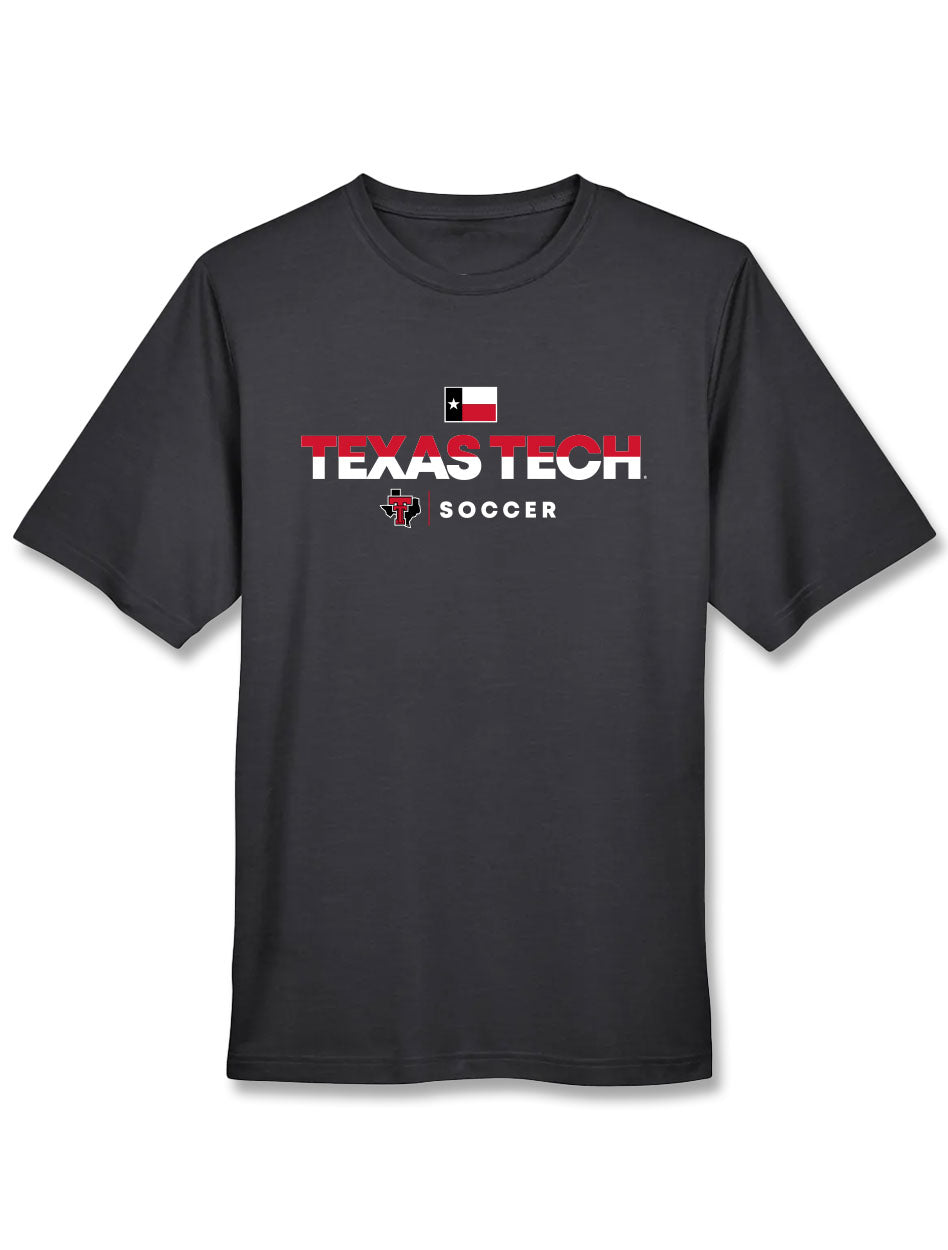 Texas Tech Soccer "Locked Up" Athletic Short Sleeve T-shirt