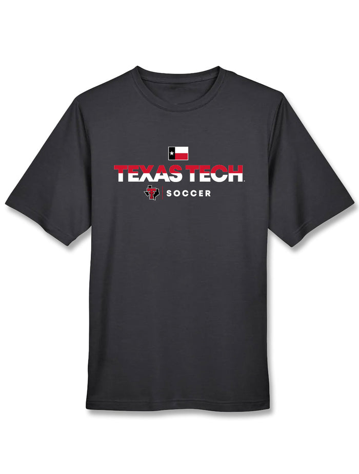 Texas Tech Soccer "Locked Up" Athletic Short Sleeve T-shirt