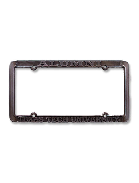 Texas Tech Alumni Gun Metal License Plate Frame