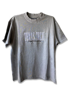 Dark Horse Texas Tech "Lux Script" Heavyweight Washed T-shirt