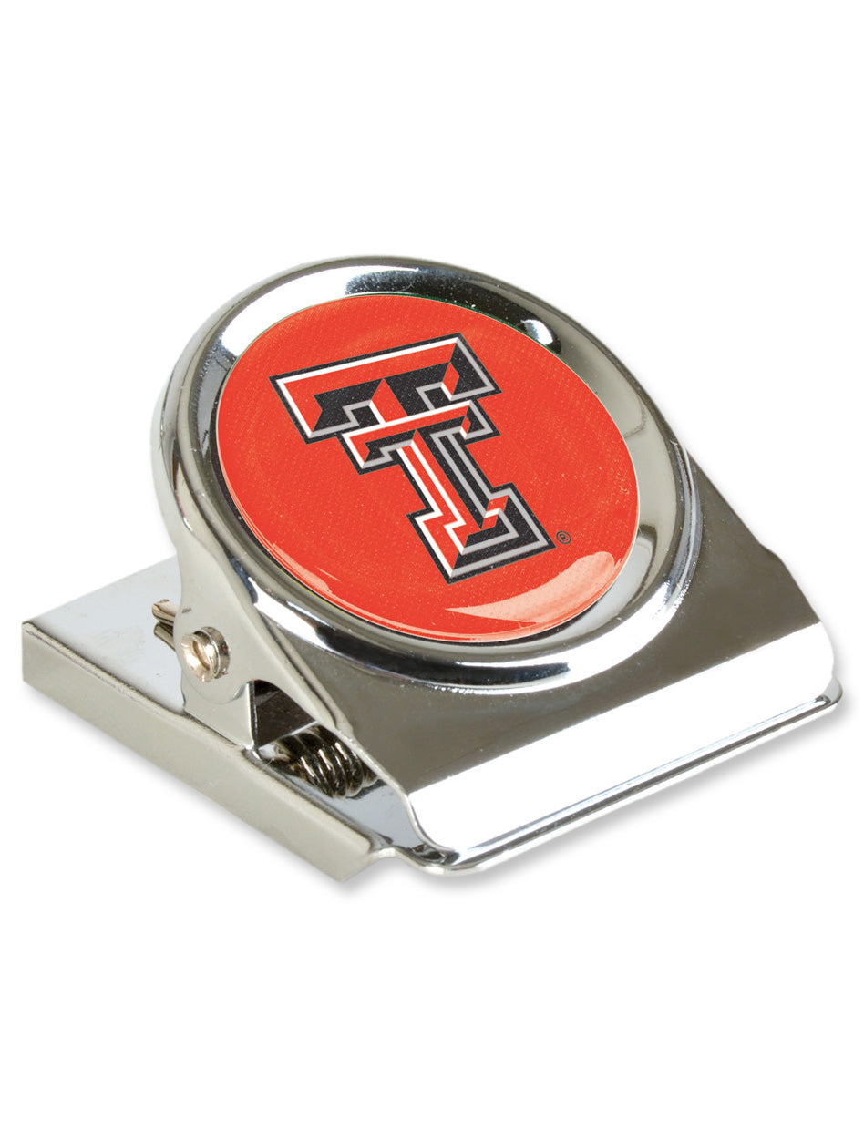 Wincraft Texas Tech Double T Metal Magnet Clip