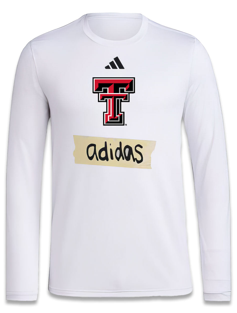 Adidas Texas Tech "Mahomes Tape" 2024 Long Sleeve T-Shirt