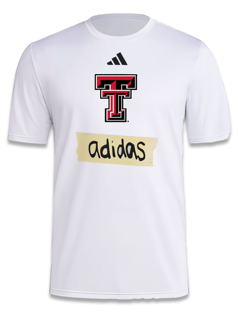 Adidas Texas Tech "Mahomes Tape" 2024 Short Sleeve T-Shirt PRE ORDER