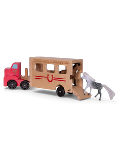 Melissa & Doug Texas Tech Fearless Champion Horse Trailer – Back view