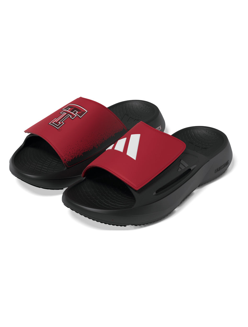 Adidas Texas Tech Lightblaze Slides