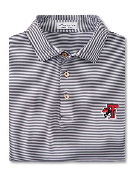 Peter Millar Texas Tech "Horse and Rider" Jubilee Performance Jersey Polo