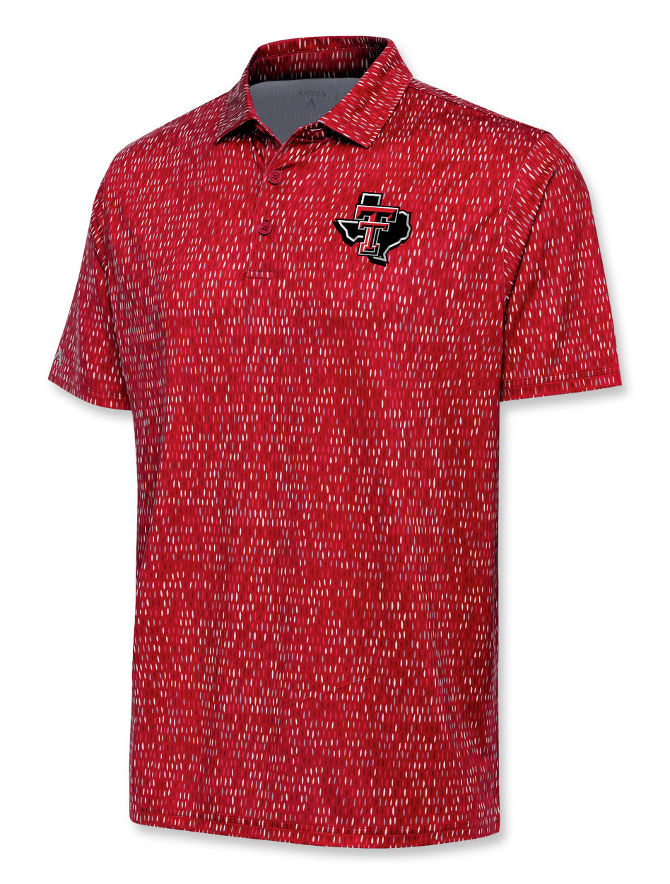 Antigua Texas Tech "Grassy" Pride Polo