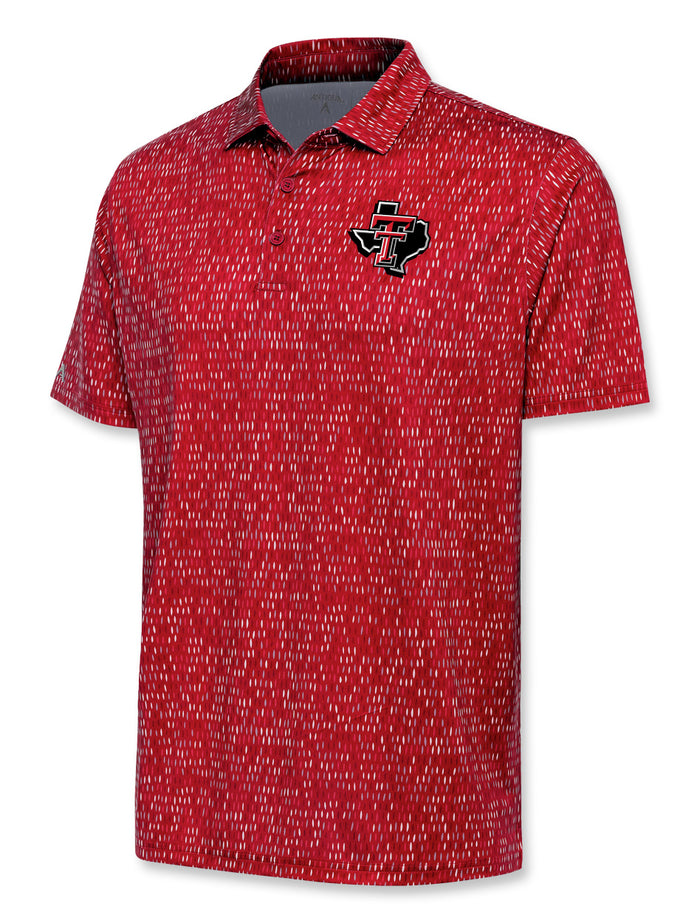 Antigua Texas Tech "Grassy" Pride Polo